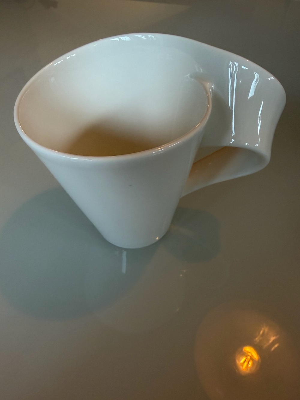 Villeroy & Boch New Wave White Porcelain Mug - 8.5oz.